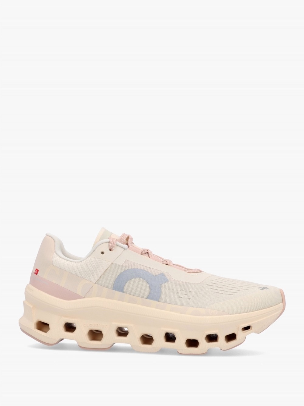 On Running Cloudmonster Moon Fawn Trainers Size 9